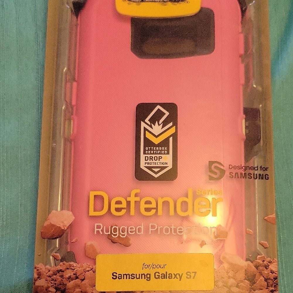 Samsung Galaxy S7 OtterBox Defender Series Case - Pink
